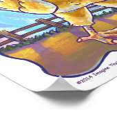 Kippen Particentrum Poster (Hoek)