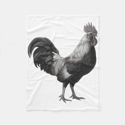 Kippen Pluimvee Ontwerp _6 Fleece Deken (Voorkant)