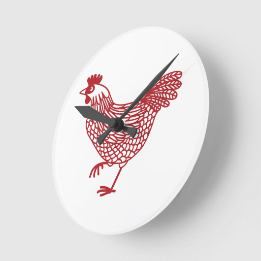 Kippen Pluimvee Ronde Klok (Hoek)