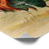  kippen poster landmuur (Hoek)