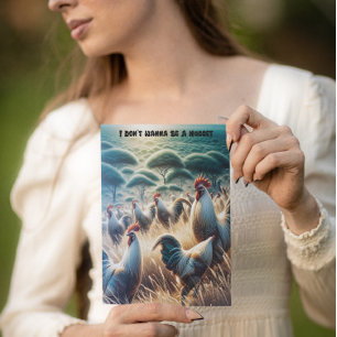 Kippen Roaming Gratis Briefkaart