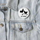 Kippen Ronde Button 5,7 Cm (In situ)