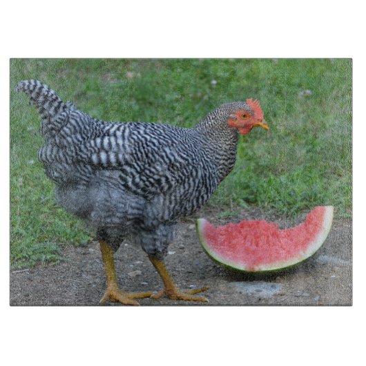 Kippen Snijplank (Voorkant)