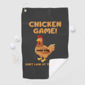 Kippen Spel Kijk Niet Naar De Kip Golfhanddoek (Insitu)