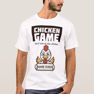 Kippen Spel Kijk Niet Naar De Kip  T-shirt