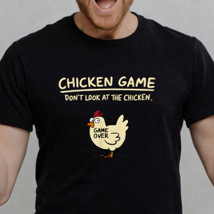 Kippen Spel Kijk Niet Naar De Kip T-shirt