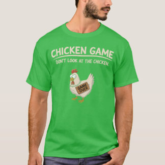Kippen Spel Kijk niet naar de Kippenjongen T-shirt