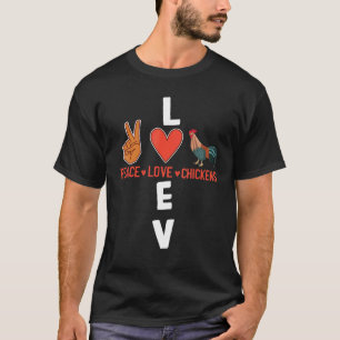 Kippen Spirit Dier Haan Vrede Boer Leven C T-shirt