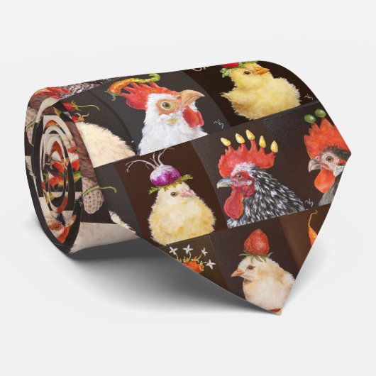 kippen stropdas (Opgerold)