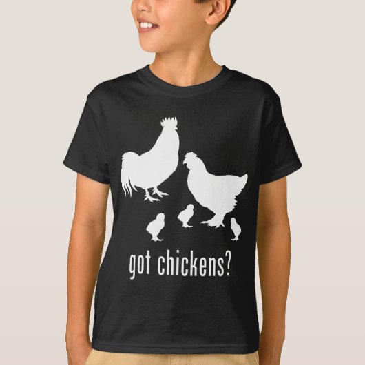 Kippen T-shirt (Voorkant)