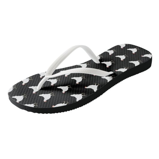 Kippen Teenslippers (Schuin)