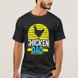 Kippen Vader Boer Pluimvee Kippen Liefhebber Boer T-shirt