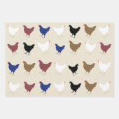 Kippen Verpakking Papieren vellen (Voorkant)