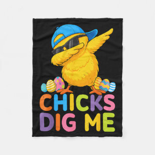 Kippen vinden grappig leuk voor peuter jongens man fleece deken