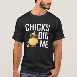 Kippen vinden mij grappig paaseieren jagen t-shirt