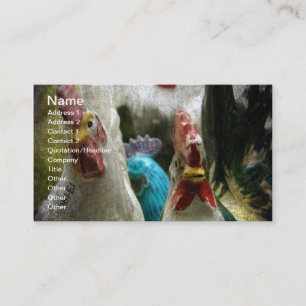 kippen visitekaartje