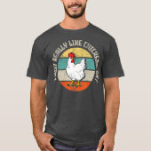 Kippen voor de fokkerij van gevogelte: Retro Gift T-shirt (Voorkant)