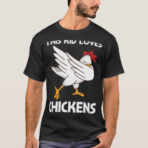 kippen voor geitenlammeren foster-eieren van pluim t-shirt