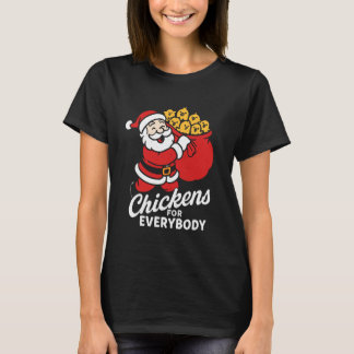 Kippen voor Iedereen, Kerstkip Kerstman T-shirt