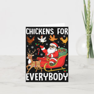 Kippen Voor Iedereen Kerstkippen Boer Comfort Kaart