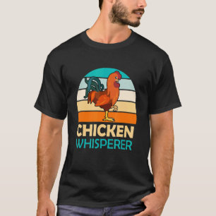 Kippen, whisker, pluimveehouder t-shirt