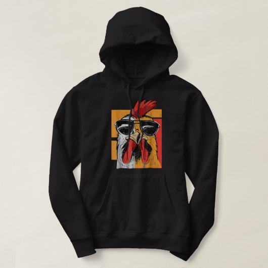 Kippen zijn als aardappelchips die je niet alleen  hoodie (Design voorkant)