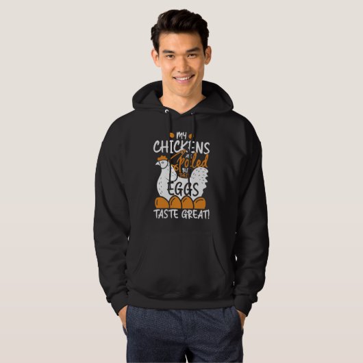 Kippen zijn bederf hoodie (Voorkant volledig)