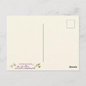 Kippen zijn prachtige Cute Dancing Hen Drawing Briefkaart (Achterkant)