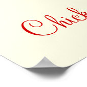 Kippen zijn prachtige grappige kunstschilderkunst poster (Hoek)