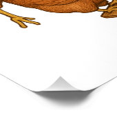 Kippenacrobatiek Perfect Poster (Hoek)