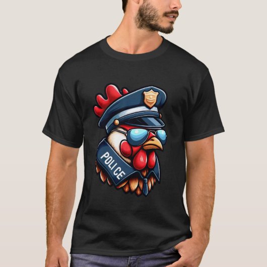 Kippenagent T-shirt (Voorkant)