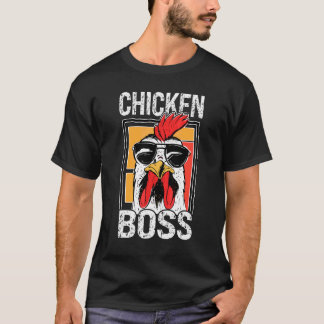 Kippenbaas Cool Haan Voor Boeren Of Boeren T-shirt