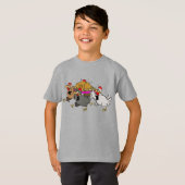Kippenbegrafenis T-shirt (Voorkant volledig)