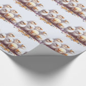 Kippenboer Baby Kuikens Cadeaupapier (Hoek)