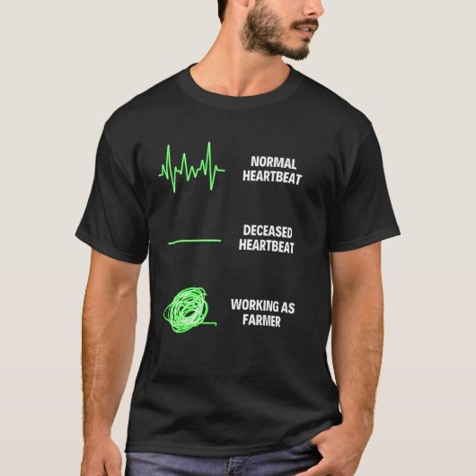 Kippenboer Boerenbedrijf T-shirt (Voorkant)