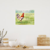 Kippenboerderij Poster (Keuken)