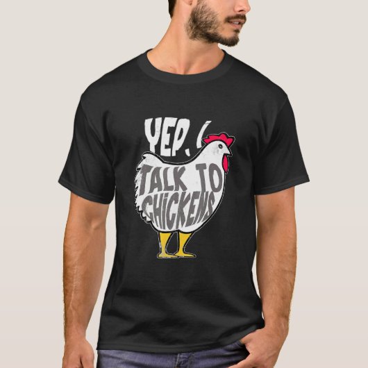 Kippenboerderijdier T-shirt (Voorkant)