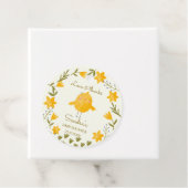 Kippenboerderijdieren grillig baby shower gunst bedankjes labels (In situ)