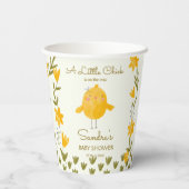 Kippenboerderijdieren grillig baby shower papieren bekers (Achterkant)