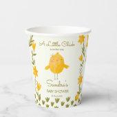 Kippenboerderijdieren grillig baby shower papieren bekers (Voorkant)