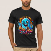 Kippende Boo Jee geest T-shirt (Voorkant)