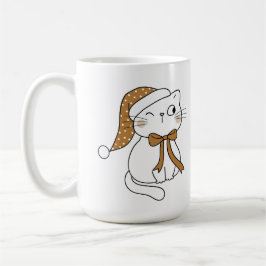 Kippende Winterkat Koffiemok