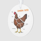 Kippendelen Ornament (voorkant)