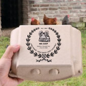  kippenei kartonstempel rubberstempel