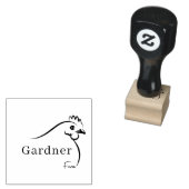 Kippenei stempel, eistempel rubberstempel (Gestempeld)