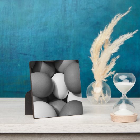 Kippeneieren in zwart-wit fotoplaat (Insitu)