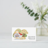 Kippeneieren QRCode-Visitekaartje Visitekaartje (Staand voorkant)