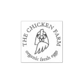 Kippeneieren Rubberstempel (Afrduk)