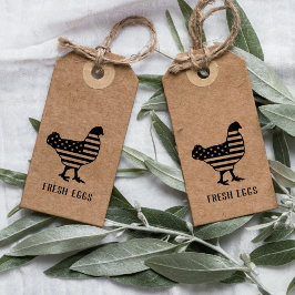 Kippeneieren | Verse eieren | Amerikaanse vlag Eie Rubberstempel