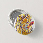 Kippenfeestcentrum Ronde Button 3,2 Cm (Voorkant /achterkant)